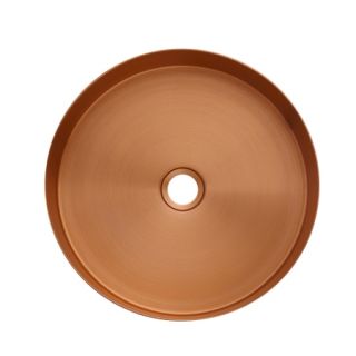 Раковина AltroBagno Costoso 001007 RaSp из нержавеющей стали медь матовая